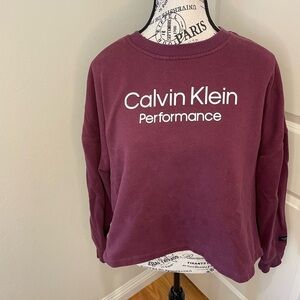 Calvin Klein Performance Lifestyle Crew Sweatshirt Size Large
